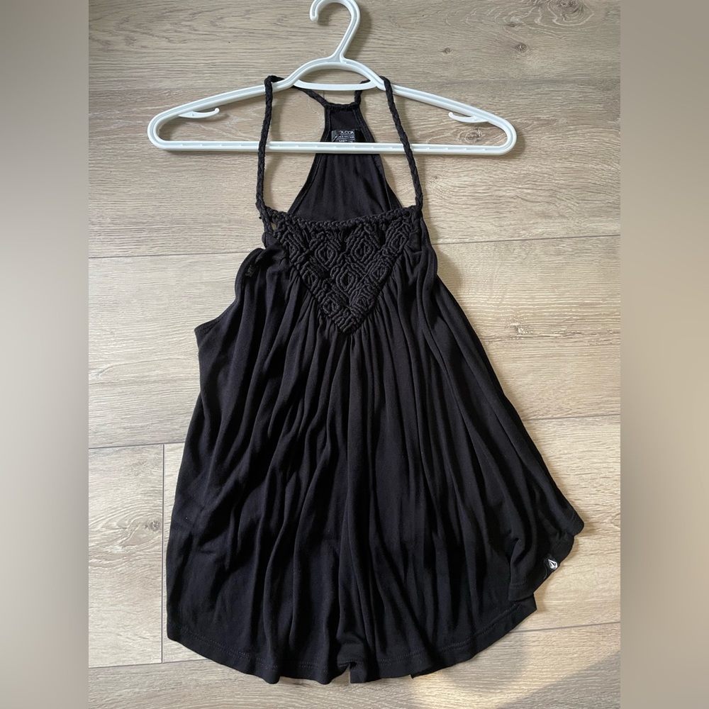 Volcom braided tank top